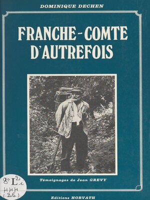 cover image of La Franche-Comté d'autrefois